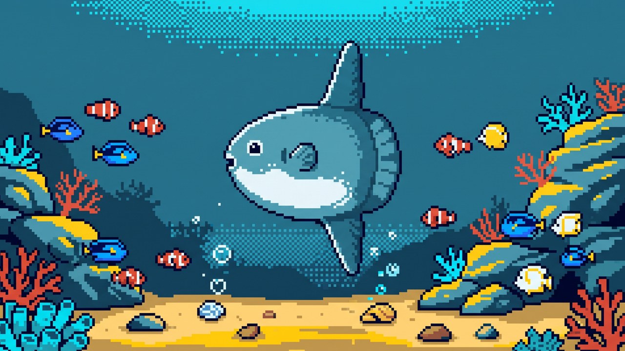 Crystal Bay, Nusa Penida in Flappy Diver