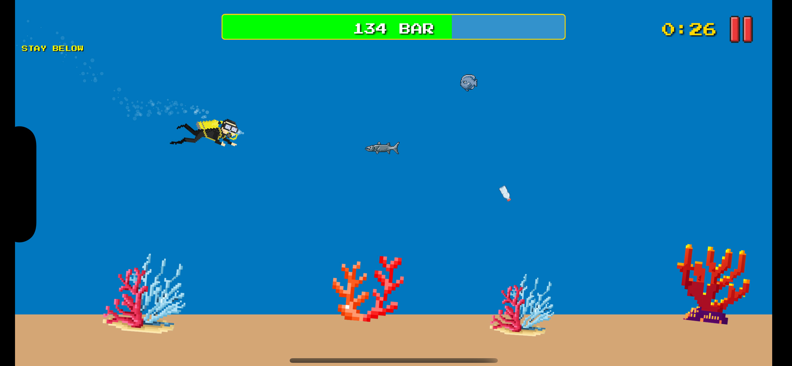 Flappy Diver Gameplay