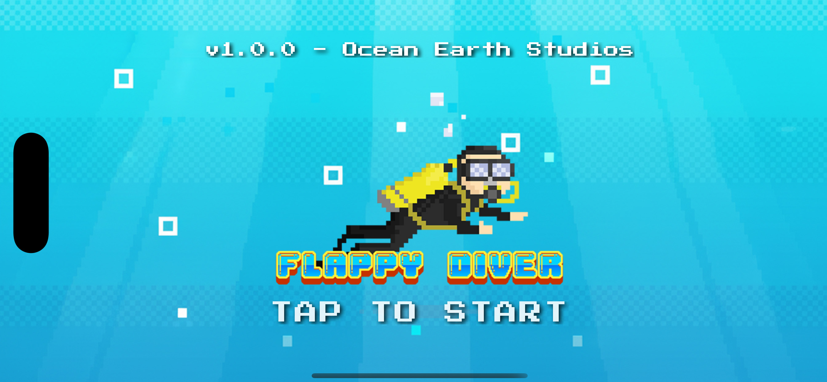 Flappy Diver Home Screen